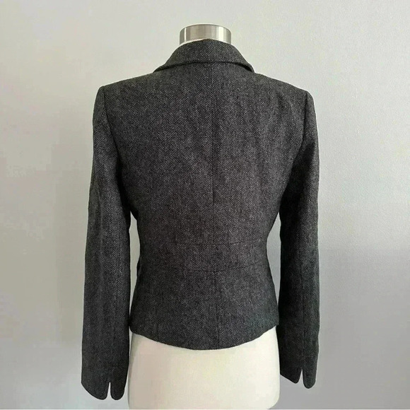 J. Crew Wool Blazer Jacket Sz 4 - Picture 3 of 8